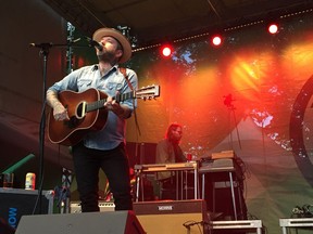 Dallas Green of City and Colour performs at the SaskTel Saskatchewan Jazz Festival on July 3.