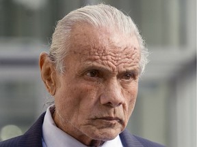 In this Nov. 2, 2015, file photo, former professional wrestler Jimmy "Superfly" Snuka leaves after his formal arraignment at the Lehigh County Courthouse in Allentown, Pa. Following a four-day hearing, Lehigh County Judge Kelly Banach ruled from the bench Wednesday, June 1, 2016, that Snuka is incompetent to stand trial on murder and manslaughter charges that were filed against the Waterford Township, N.J., resident in 2015, more than 32 years after the death of his 23-year-old girlfriend Nancy Argentino on May 11, 1983.