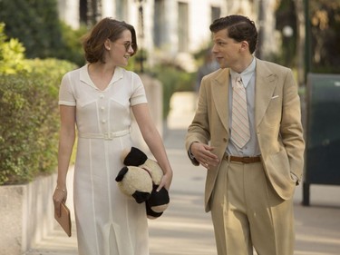 Kristen Stewart and Jesse Eisenberg star in "Café Society."