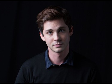 Logan Lerman poses for a portrait on July 26, 2016 in New York, to promote"Indignation."