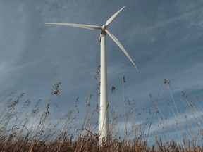 The SaskPower Cypress Wind Power Facility, Carmichael Site near Gull Lake, SK.