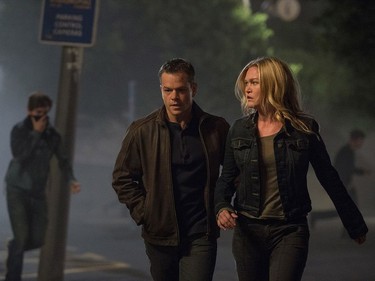 Matt Damon and Julia Stiles star in "Jason Bourne."