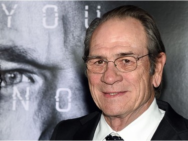 Actor Tommy Lee Jones attends the premiere of Universal Pictures' "Jason Bourne" at The Colosseum at Caesars Palace on July 18, 2016 in Las Vegas, Nevada.