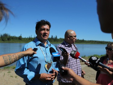 FSIN Chief Bobby Cameron is calling for First Nation participation in the oil spill command centre in Prince Albert on July 25, 2016.