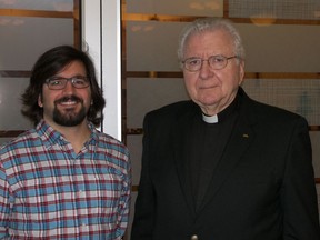 Daniel Pettipas and Bishop Gerry Weisner are on committee organizing a pilgrimage to the Holy Doors of the Cathedral of the Holy Family to mark the Holy Year of Mercy proclaimed by Pope Francis.