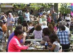 It was Thursday thousands at Taste of Saskatchewan festival site, July 16, 2015.