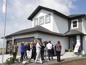 SASKATOON, SASK.; JULY 7, 2016 -  The 2016 Parade of Homes was announced at a media conference held by the Saskatoon & Region Home Builders' Association at one of this year's 24 participating show homes. Boychuk Homes is one of 12 member builders participating in the Parade, with its show home at 335 Flynn Manor in Rosewood. The Parade opens August 8 and continues until October 2.  (GordWaldner/Saskatoon StarPhoenix) ORG XMIT: POS1607071353355531