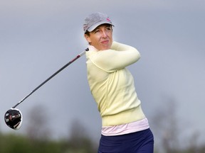 Carla Odnokon, shown here competing in the 2016 Saskatchewan Amateur women's golf championship, will be the only female in a field of 81 golfers competing in the 2019 Scotia Wealth Management Open at Nipawin.