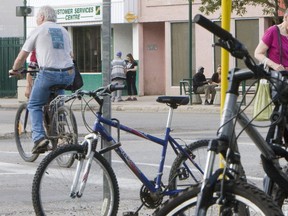 Bicyclists in Saskatoon pay property taxes used to build and maintain city streets.