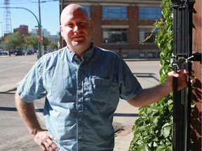 SASKATOON, SK - July 19, 2016 - Daniel Beavis, owner of The Ivy and The League, says it's "smooth sailing"  for the up-and–down warehouse district in Saskatoon on July 19, 2016. (Michelle Berg / The StarPhoenix)