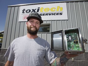 Dave Stangier has been working as an electrician since 1999 and recently opened Toxitech, a business specializing in installing and repairing carbon monoxide detection systems.