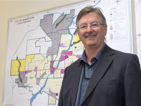 SASKATOON,SK-- July 22/2016   0723 news alan wallace --- Allan Wallace, outgoing director of planning and development at the City of Saskatoon, in his office , Friday, July 22, 2016.  (GREG PENDER/STAR PHOENIX)