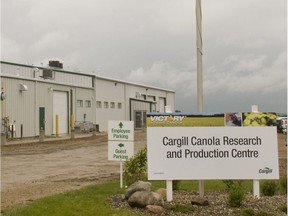 Cargill Ltd.'s Aberdeen canola research facility when it opened in 2009.