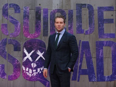 Australian actor Jai Courtney poses as he arrives at the European premiere of "Suicide Squad" in London, England, August 3, 2016.