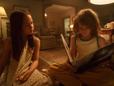Oakes Fegley is Pete and Oona Laurence is Natalie in Disney's "Pete's Dragon," the adventures of a boy named Pete and his best friend Elliot, who just happens to be a dragon.