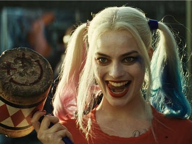Margot Robbie as Harley Quinn in Warner Bros. Pictures' action adventure "Suicide Squad."