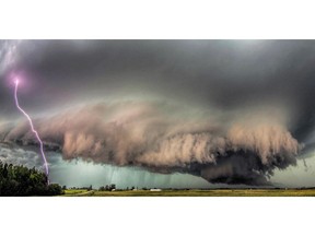 Photos of a severe storm that hit the Yorkton, Sask., area on July 31, 2016.