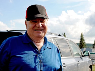 Reni Ostlund at the 2016 Bunnock World Championship in Macklin, SK over the August long weekend.