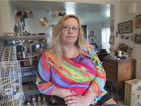 Karen Swan's benefits from the Saskatchewan Assured Income for Disability program may be cut by $150 per month due to pending changes to the way government benefits can be accessed.