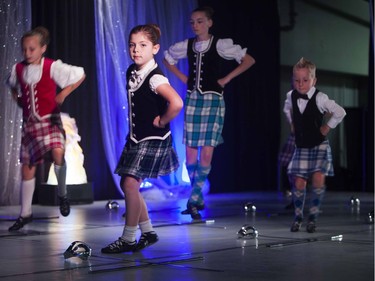 Traditional Scottish Dancers perform at the Scottish Pavilion at Prairieland Park during the Saskatoon Folkfest in Saskatoon, August 20, 2016.