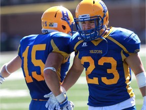 The Hilltops, who led 22-0 at one point, allowed the Huskies to score 20 straight points, before bouncing back for the 35-20 win.
