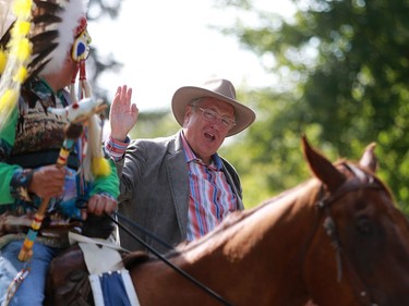 The 2016 Saskatoon Ex Parade took place downtown on August 9, 2016.