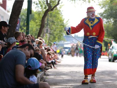 The 2016 Saskatoon Ex Parade took place downtown on August 9, 2016.