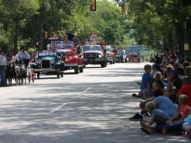 The 2016 Saskatoon Ex Parade took place downtown on August 9, 2016.