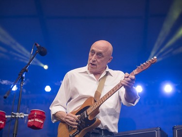 David Wilcox performs during Rock the River at the Bessborough Gardens in Saskatoon, August 19, 2016.