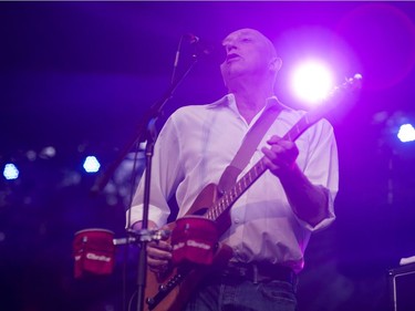 David Wilcox performs during Rock the River at the Bessborough Gardens in Saskatoon, August 19, 2016.