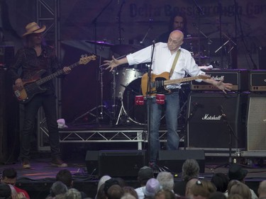 David Wilcox performs during Rock the River at the Bessborough Gardens in Saskatoon, August 19, 2016.