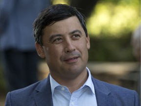 SASKATOON,SK-- August 30/2016  0831 news candidates --- Conservative leadership candidate Michael Chong arrives for a riverboat cruise fundraiser in Saskatoon, Tuesday, August 30, 2016.  (GREG PENDER/STAR PHOENIX)