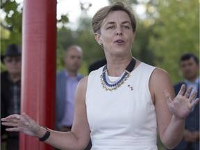 Conservative leadership candidate and MP Kellie Leitch