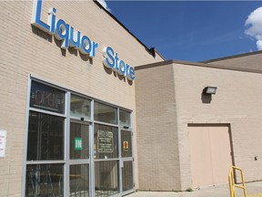 The front of the SLGA location at Market Mall. This is one of two locations in Saskatoon that will be replaced by a privatized liquor store as part of a decision to turn 40 government-owned stores into private outlets. In mid-July, 170 employees were given 60-day notices their position will eliminated, but it could be months before employees are out of work.