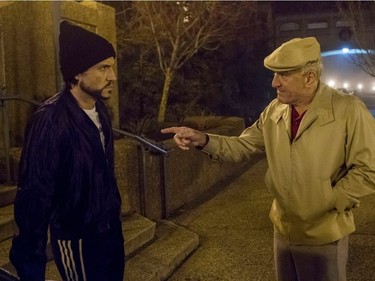 Edgar Ramirez (L) and Robert De Niro star in "Hands of Stone."