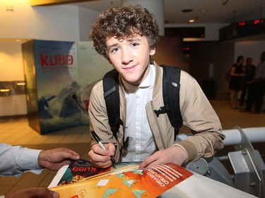 Art Parkinson attends a special screening of "Kubo And The Two Strings" at Regal South Beach on August 8, 2016 in Miami, Florida.