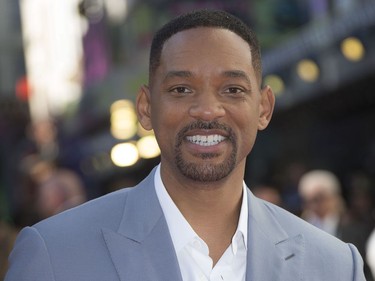 Actor Will Smith poses for photographers upon arrival at the European premiere of "Suicide Squad" in London, England, August 3, 2016.