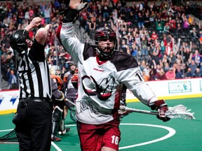 Adam Jones, who scored seven goals in one game against the Rush, is the newest member of the Saskatchewan Rush.