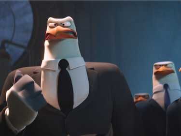 Hunter voiced by Kelsey Grammer in "Storks."