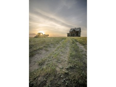 Chris Attrell takes photos of abandoned objects -- farm houses, barns, grain elevators, vehicles -- in rural Saskatchewan. The photos are a part of his Forgotten Saskatchewan project, and he posts new pictures on his Facebook page (https://www.facebook.com/forgotten.sk/). (Chris Attrell/Forgotten Saskatchewan)
