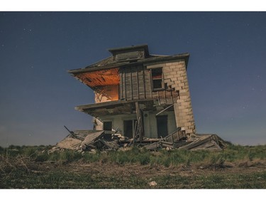 Chris Attrell takes photos of abandoned objects -- farm houses, barns, grain elevators, vehicles -- in rural Saskatchewan. The photos are a part of his Forgotten Saskatchewan project, and he posts new pictures on his Facebook page (https://www.facebook.com/forgotten.sk/). (Chris Attrell/Forgotten Saskatchewan)