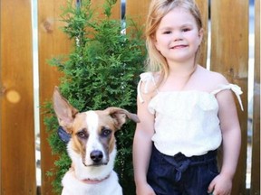 Ella Friesen and her dog Kali. Kali was found dead at the Playful Paws Pet Centre on Sept. 10, 2016. (Submitted photo)