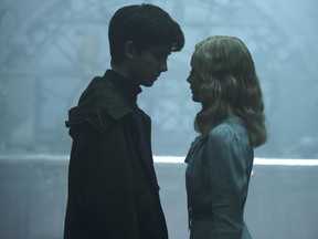 Asa Butterfield and Ella Purnell star in "Miss Peregrine's Home for Peculiar Children."