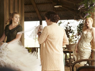 Kate Winslet (L) and Sarah Snook star in Jocelyn Moorhouse's "The Dressmaker."