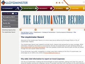 The City of Lloydminster has started its own online news report to counter what it calls potentially misleading media stories