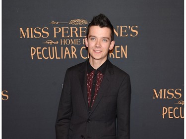 Asa Butterfield attends the "Miss Peregrine's Home for Peculiar Children" premiere at Saks Fifth Avenue on September 26, 2016 in New York City.
