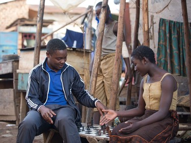 David Oyelowo and Madina Nalwanga star in Disney's "Queen of Katwe."