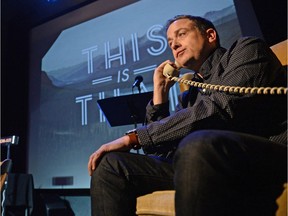 Pat Kelly and Peter Oldring bring This is That Live to the Broadway Theatre this winter.