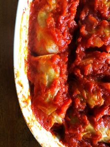 SASKATOON -- Cabbage Rolls with Tomato Sauce. Renee Kohlman Photo. For Bridges. Sept. 23, 2016