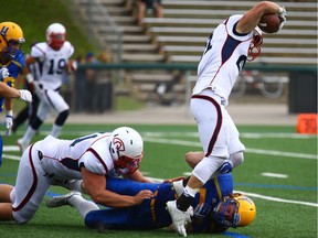 The Hilltops, who let their last game slip through their fingers, are back at home Saturday to face the Regina Thunder.